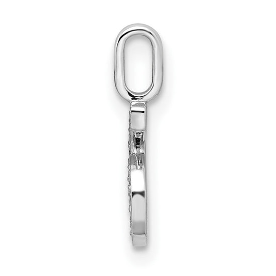 Diamond Number Pendant