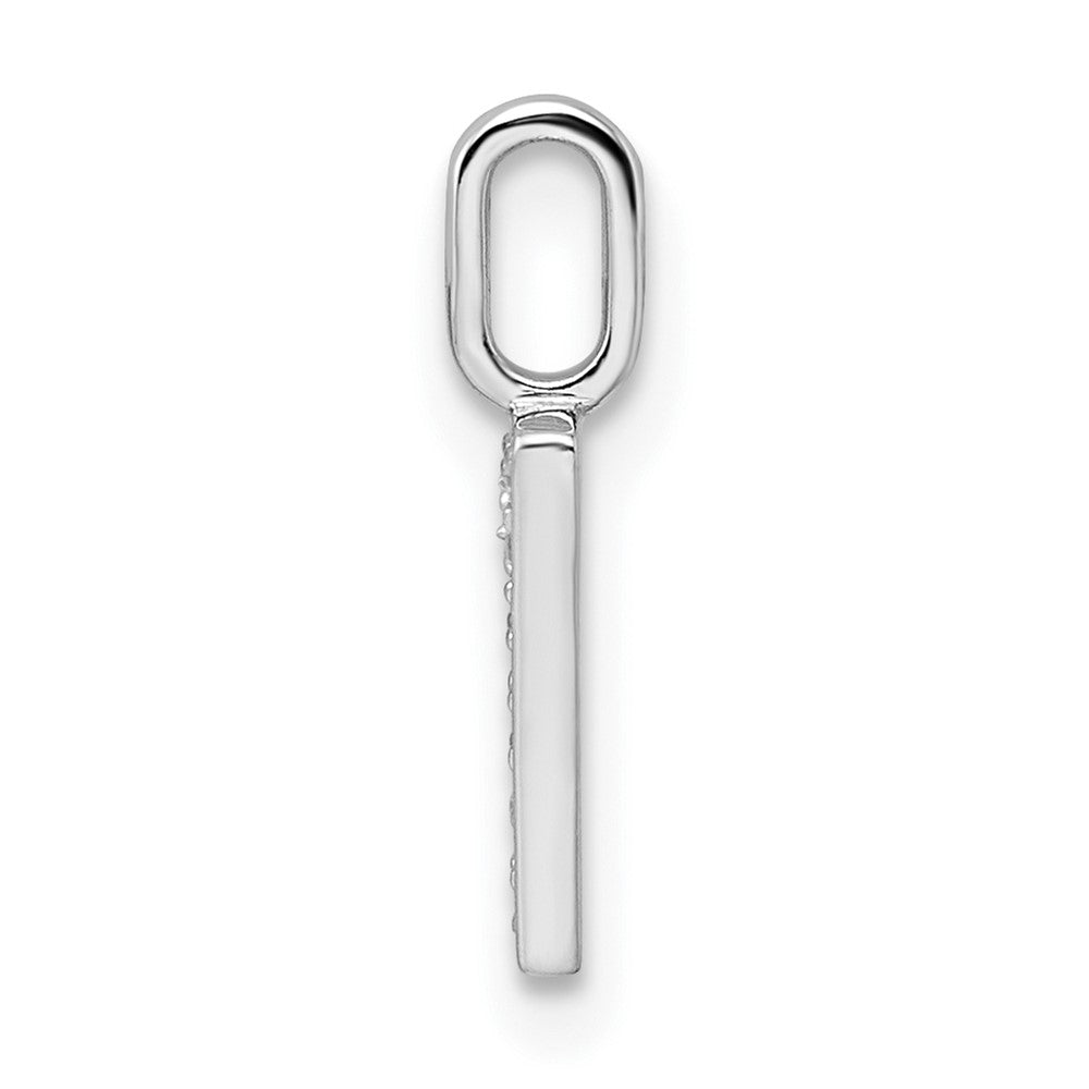 Diamond Number Pendant