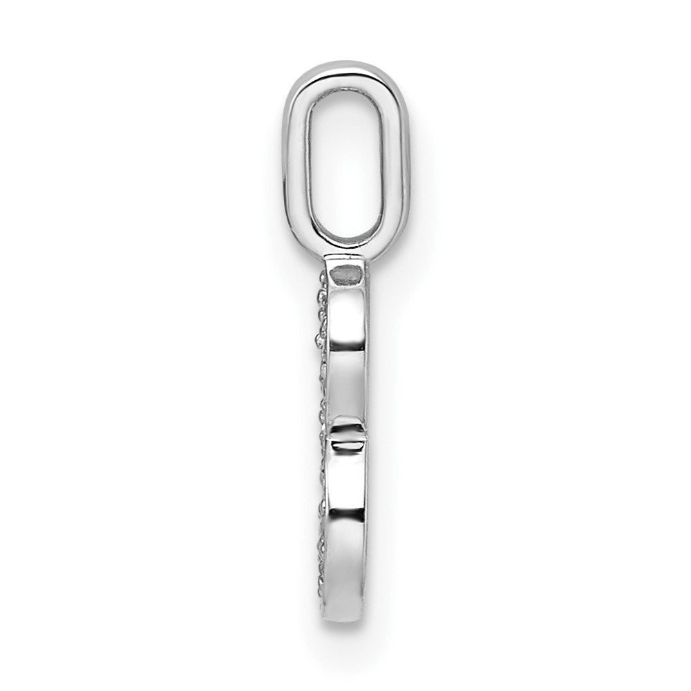 Diamond Number Pendant