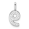 Diamond Number Pendant