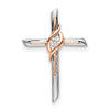 Gold Diamond Cross Pendants