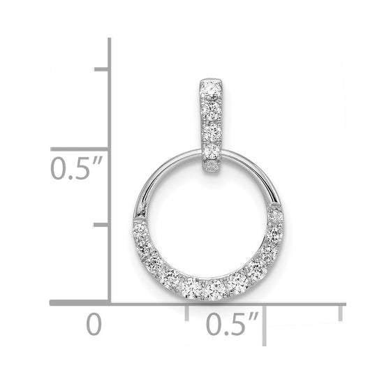 Diamond Circle Pendants