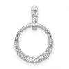 Diamond Circle Pendants