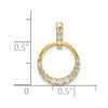 Diamond Circle Pendants