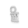 Diamond Oval Solitaire Pendants