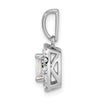 Cushion Gemstone & Diamond Halo Pendants