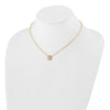 14k 1/3 carat Lab Grown Diamond VS/SI+ G+ Round 18 inch Necklace