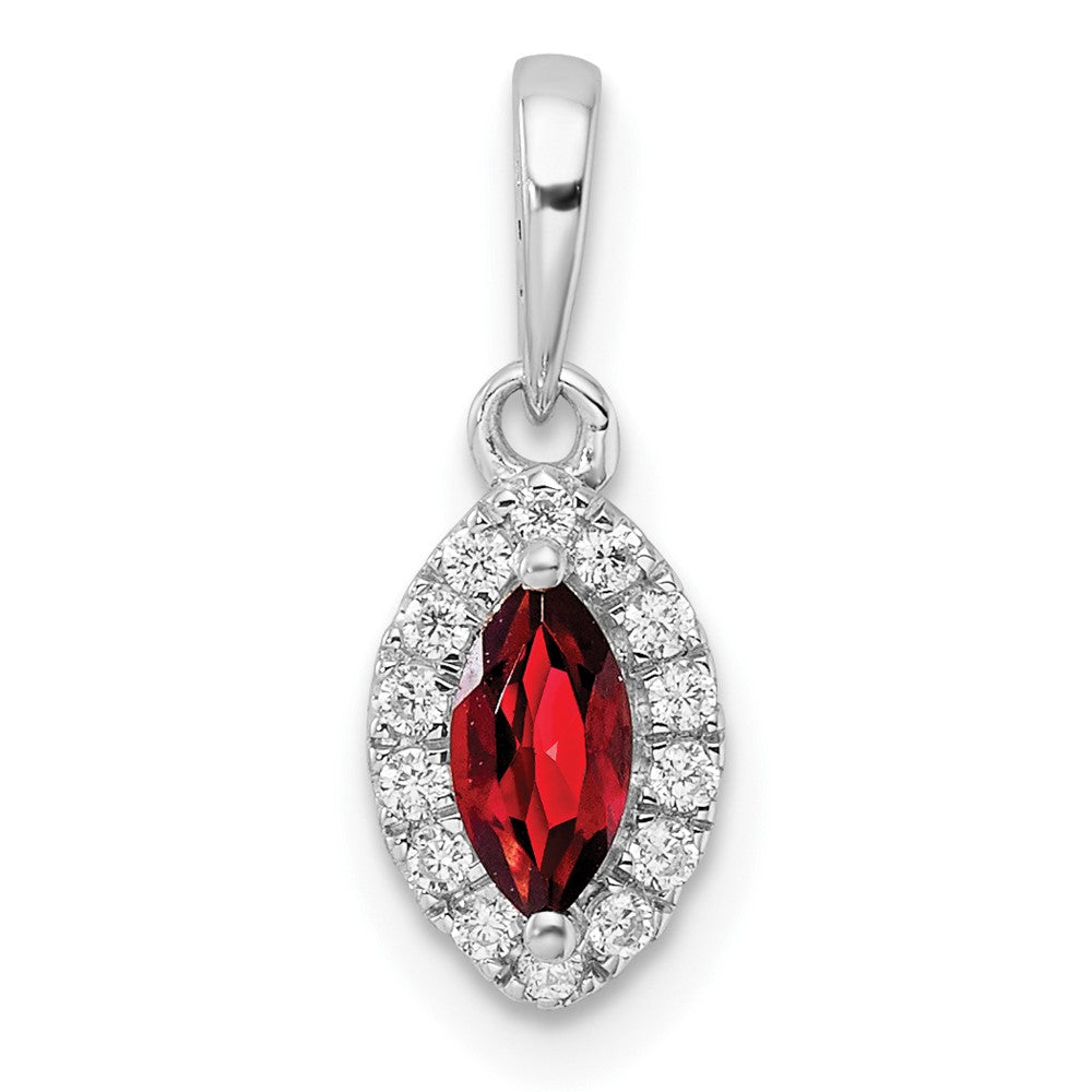 Gemstone and Diamond Pendants