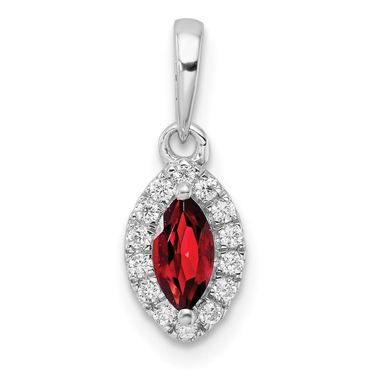 Gemstone and Diamond Pendants