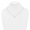 True Origin Lab Grown Diamond Solitaire Slide Necklaces