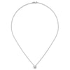 True Origin Lab Grown Diamond Solitaire Slide Necklaces