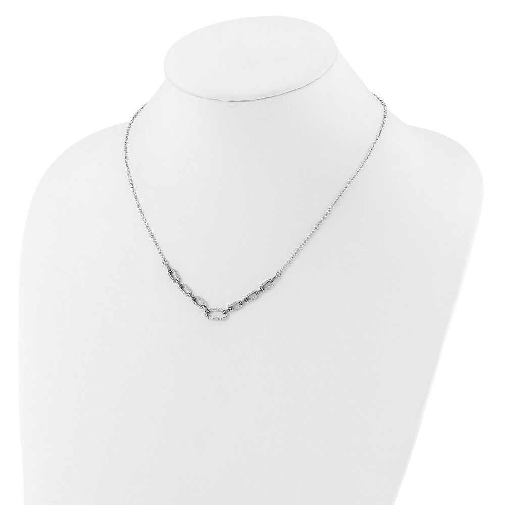 Diamond Fancy Link Necklaces