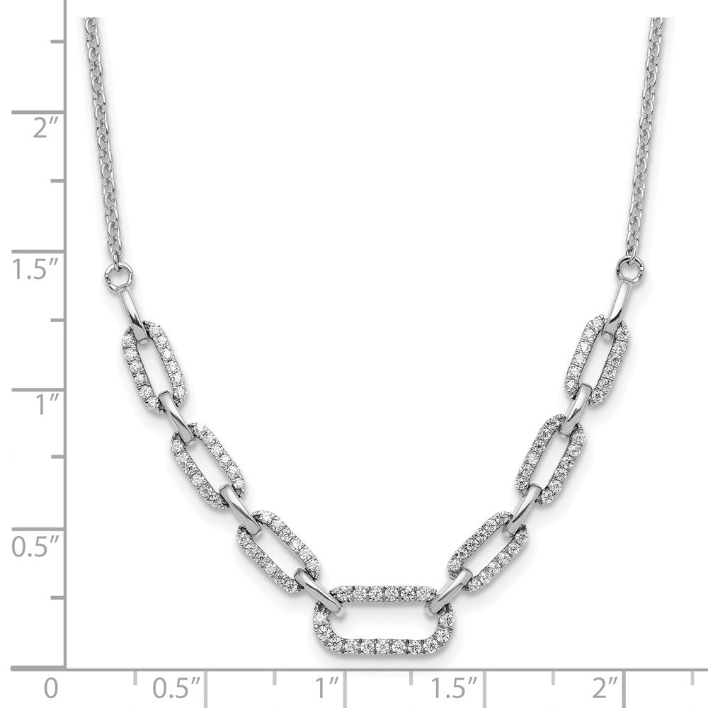 Diamond Fancy Link Necklaces