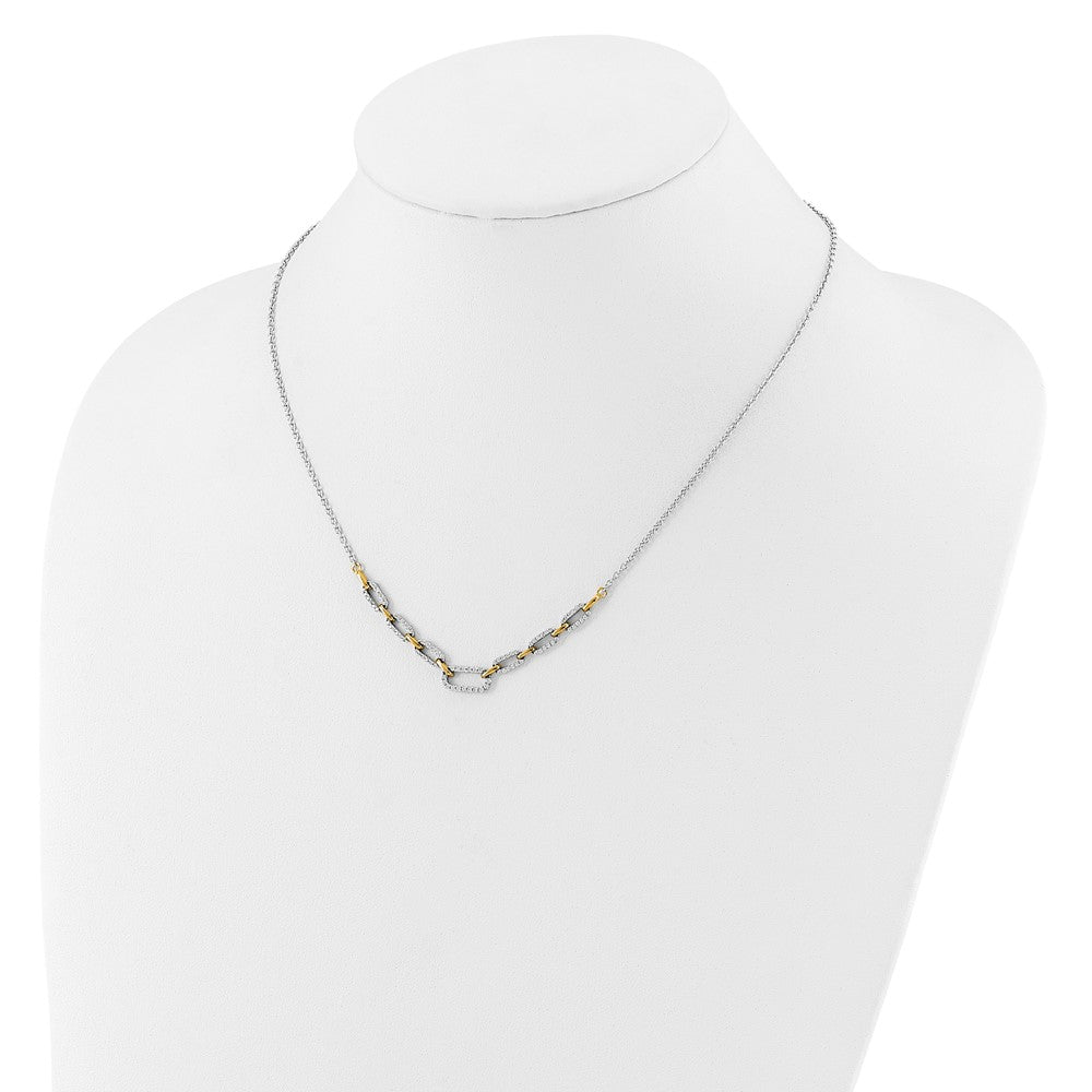 Diamond Fancy Link Necklaces