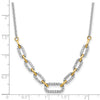 Diamond Fancy Link Necklaces