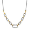 Diamond Fancy Link Necklaces