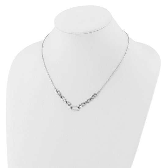 Diamond Fancy Link Necklaces