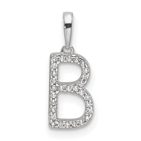Diamond Initials Pendants