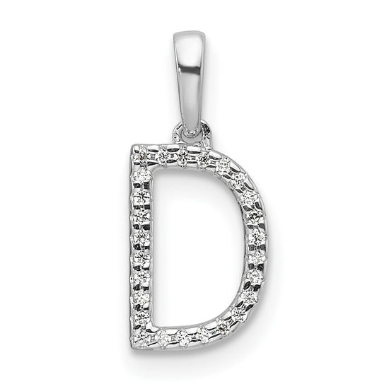 Diamond Initials Pendants