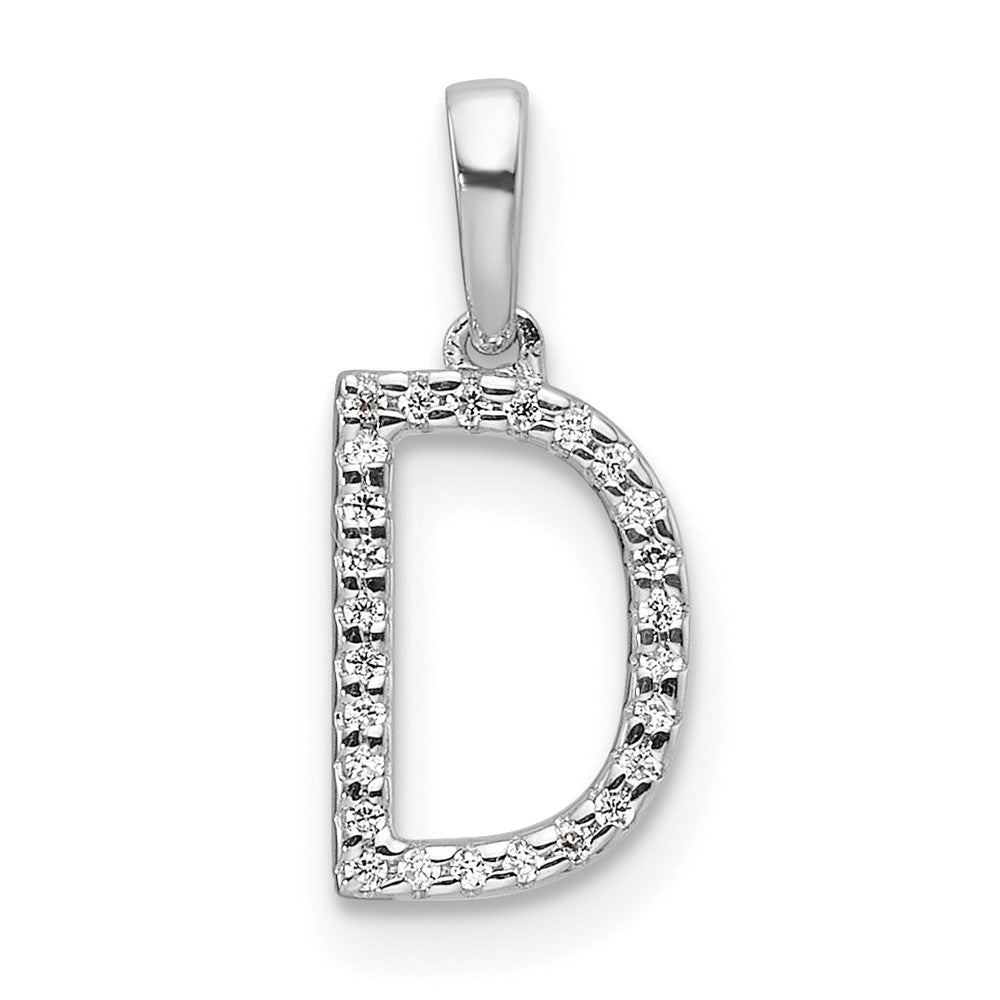 Diamond Initials Pendants