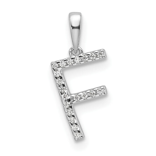 Diamond Initials Pendants