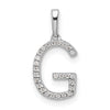 Diamond Initials Pendants