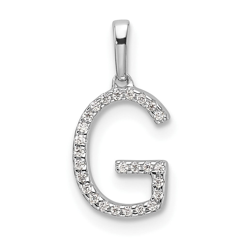 Diamond Initials Pendants