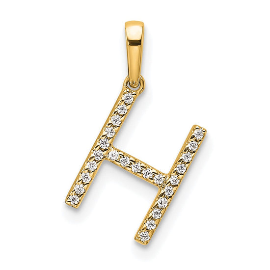 Diamond Initials Pendants