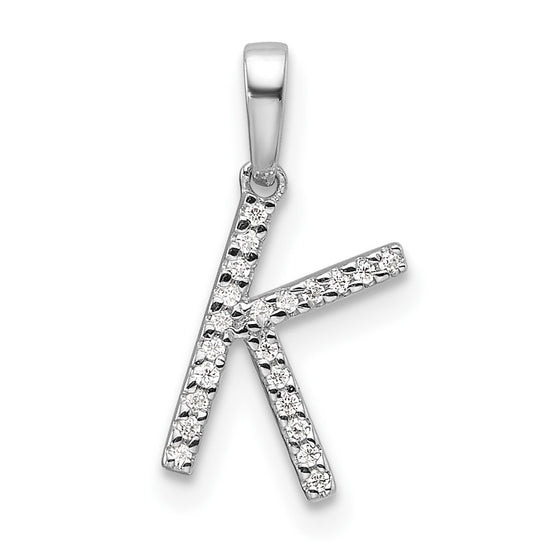 Diamond Initials Pendants
