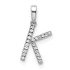 Diamond Initials Pendants