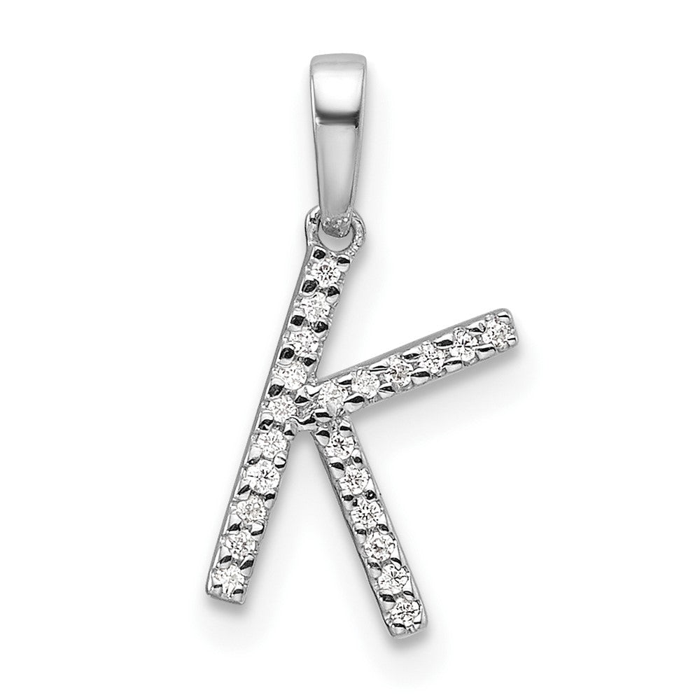 Diamond Initials Pendants