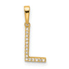 Diamond Initials Pendants