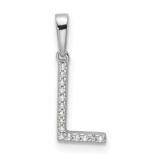 Diamond Initials Pendants