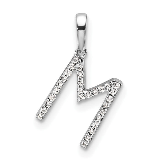 Diamond Initials Pendants