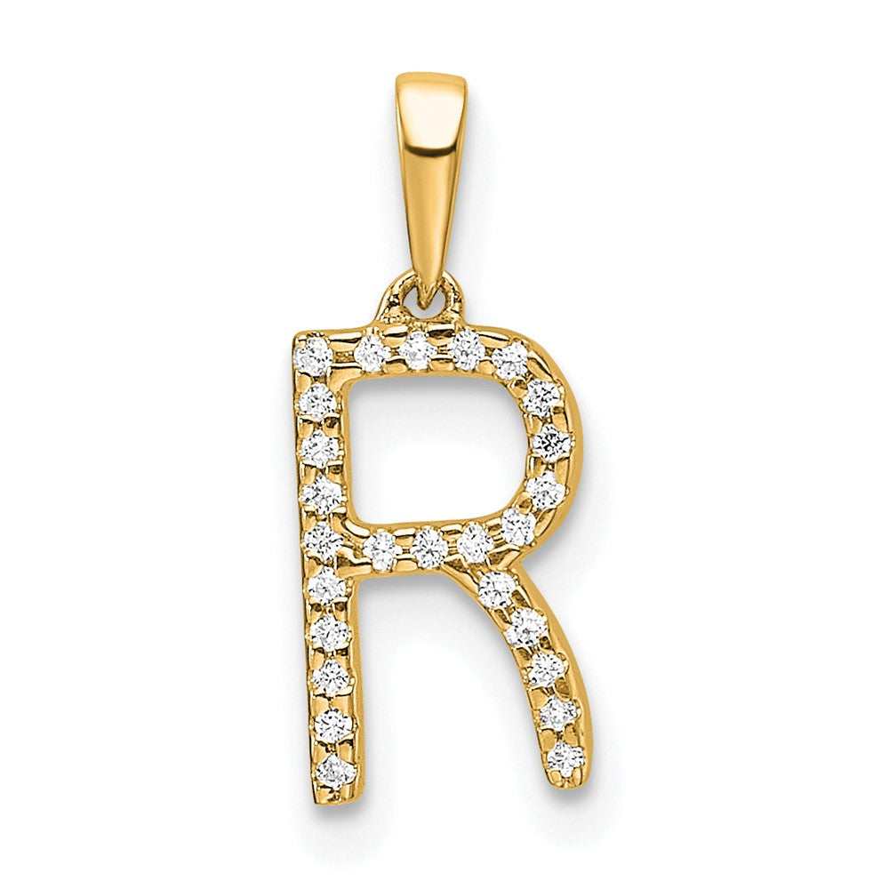 Diamond Initials Pendants