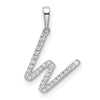Diamond Initials Pendants