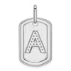 Diamond Initial Dog Tag Charms