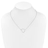 Sideways Diamond Initial Necklaces