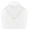 Sideways Diamond Initial Necklaces