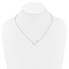 Sideways Diamond Initial Necklaces