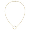 Sideways Diamond Initial Necklaces