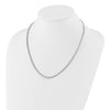 14k White Gold 5 carat Lab Grown Diamond VS/SI+ G+ Adjustable to 24 inch Tennis Bolo Necklace