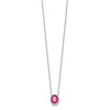 Gold Polished Ruby and Diamond Necklaces