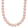 14k Pink Near Round Freshwater Cultured Pearl Necklaces
