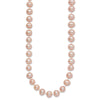 14k Pink Near Round Freshwater Cultured Pearl Necklaces