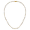 14k 7.5-9mm White Freshwater Cultured Pearl Graduated 18 inch Necklace