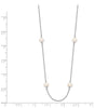 Gold Near Round Pearl Necklace