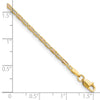 Gold Tri-Color Pavé Valentino Chain