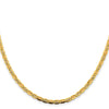 Gold Tri-Color Pavé Valentino Chain
