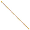 Gold Tri-Color Pavé Valentino Chain